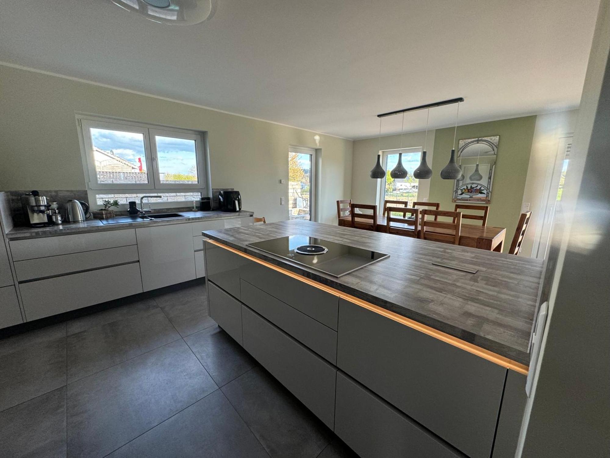 Modernes Ferienhaus In Uedersdorf Kültér fotó